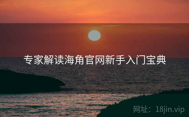 专家解读海角官网新手入门宝典