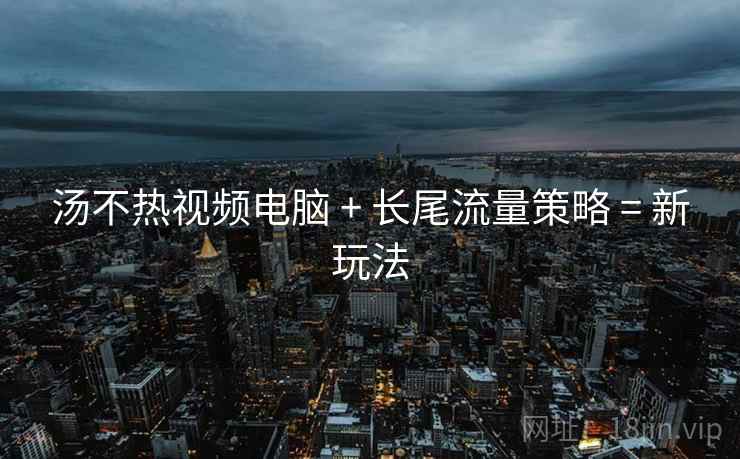 汤不热视频电脑 + 长尾流量策略 = 新玩法